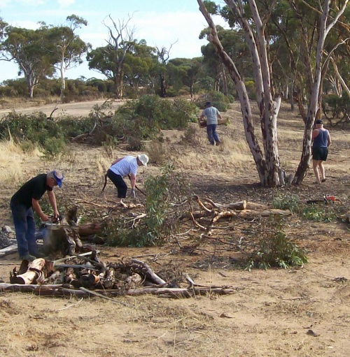 Volunteers at Work